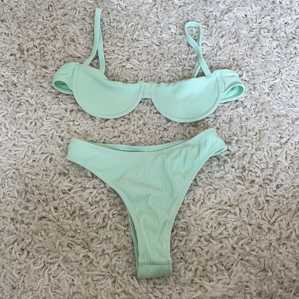 437 swim mint bikini